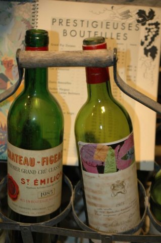 vieux millésime de vin à Annecy